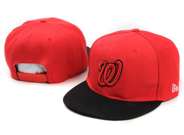 MLB Washington Nationals Snapback Hat NU03